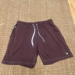 Vuori Men's burgundy Athletic Shorts